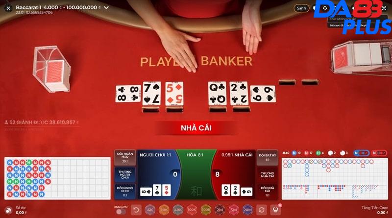 Baccarat có luật chơi khá dễ hiểu