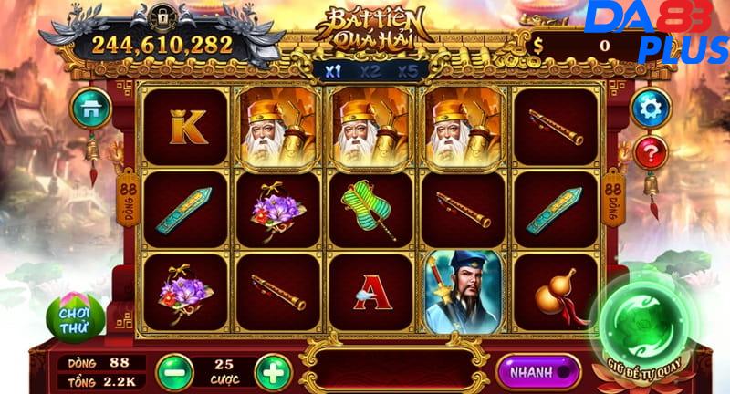 Điểm nổi bật trong game Bát Tiên Quá Hải DA88